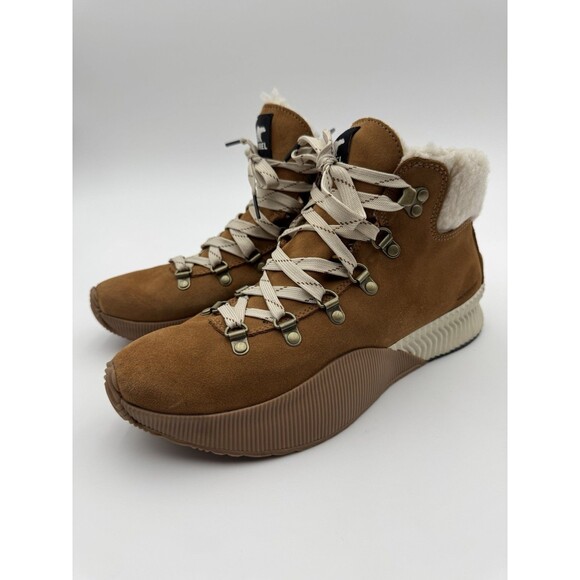 Sorel Out N About III Conquest Boots Women 10.5 Camel Brown Waterproof Cozycore - Picture 2 of 16